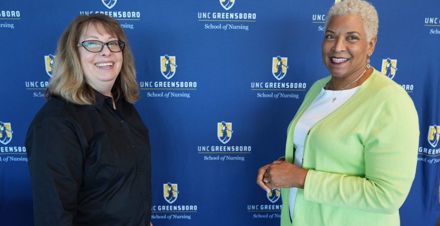 UNC Greensboro School of Nursing faculty members Stacey Marye and Dr. Wanda Williams