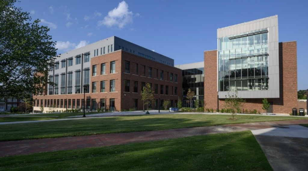 UNCG School of Nursing’s Nursing and Instructional Building (NIB)